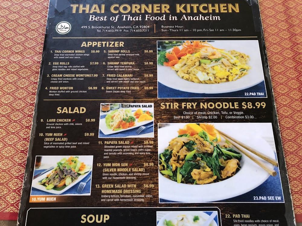 Thai Corner Kitchen Menu image 3