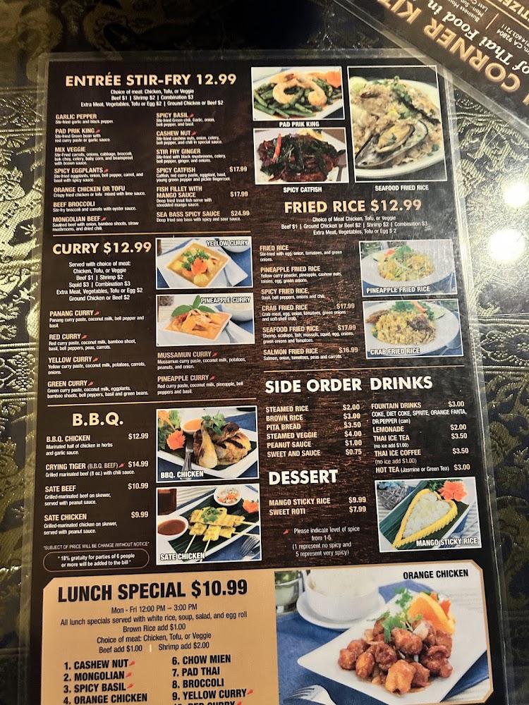 Thai Corner Kitchen Menu image 4